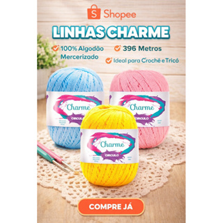 Fio Charme Círculo 396 Metros em Oferta na Shopee