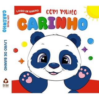 Com Muito Carinho Livro de Banho em Oferta na Shopee