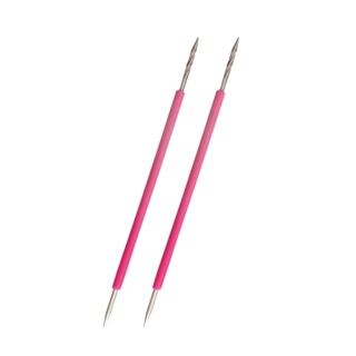 2 Palito unha Isis Cutelaria Original Rosa em Oferta na Shopee