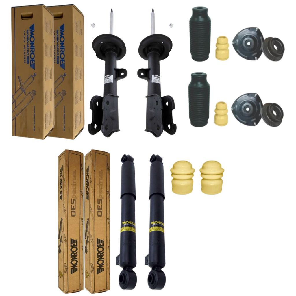 KIT 4 AMORTECEDOR SANTA FÉ 3.5 2011 A 2013 MONROE + KIT