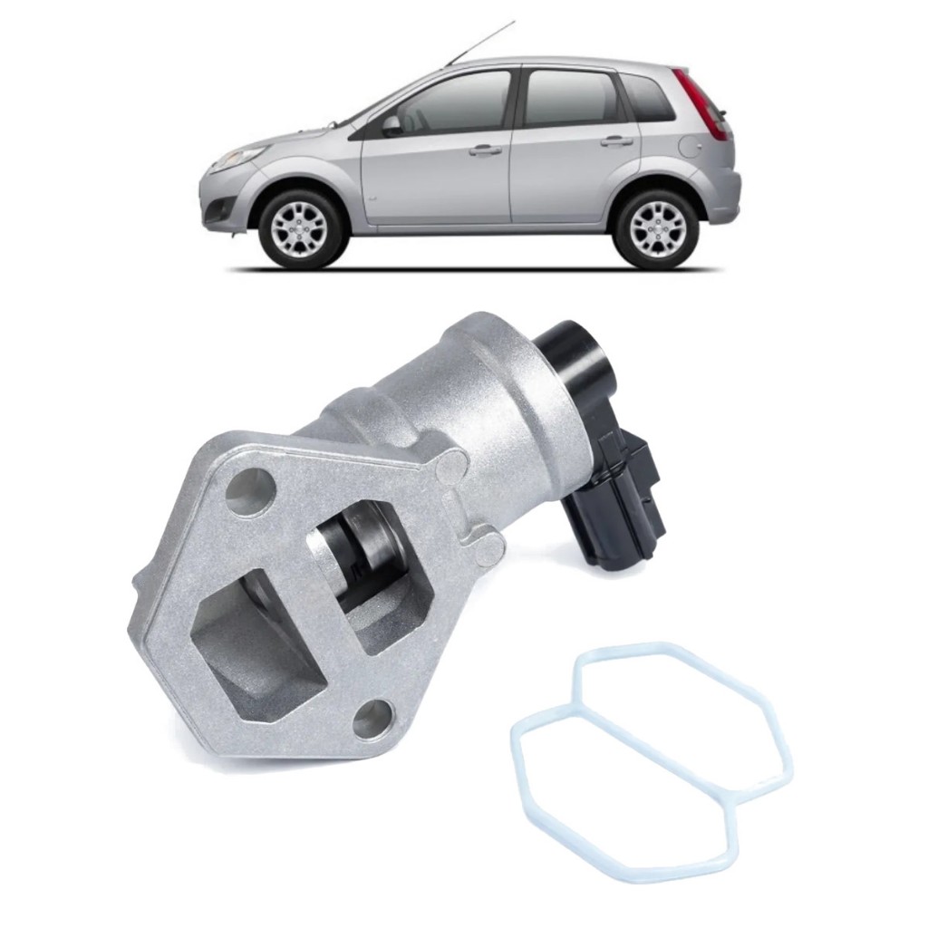 Atuador De Marcha Lenta Ford Fiesta Ecosport 1.0 8v SUPERCHARGED 2002 2003 2004 2005 2006 2007