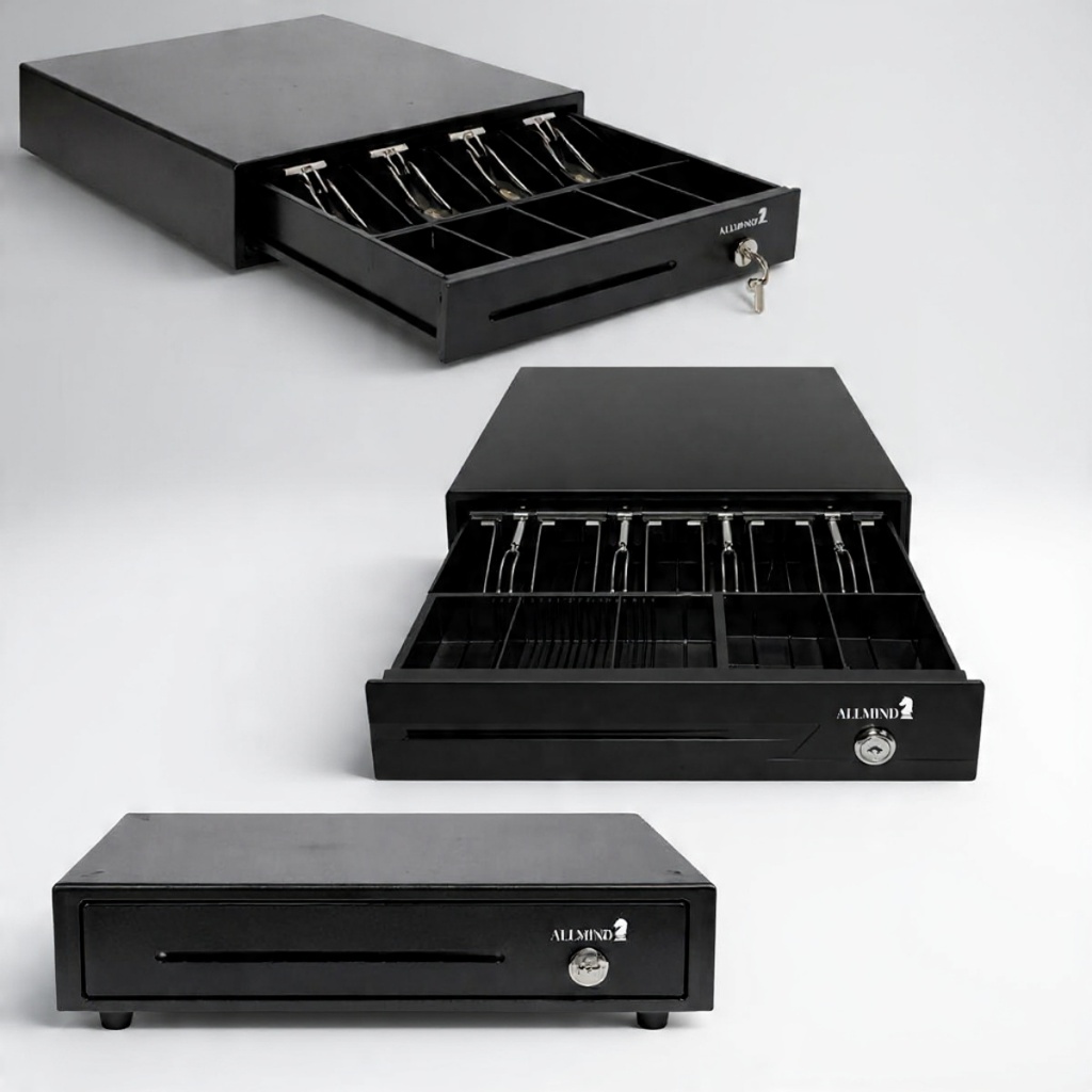 Caixa Registradora Gaveta Caixa De Dinheiro Para Comercio Com Detector de Nota