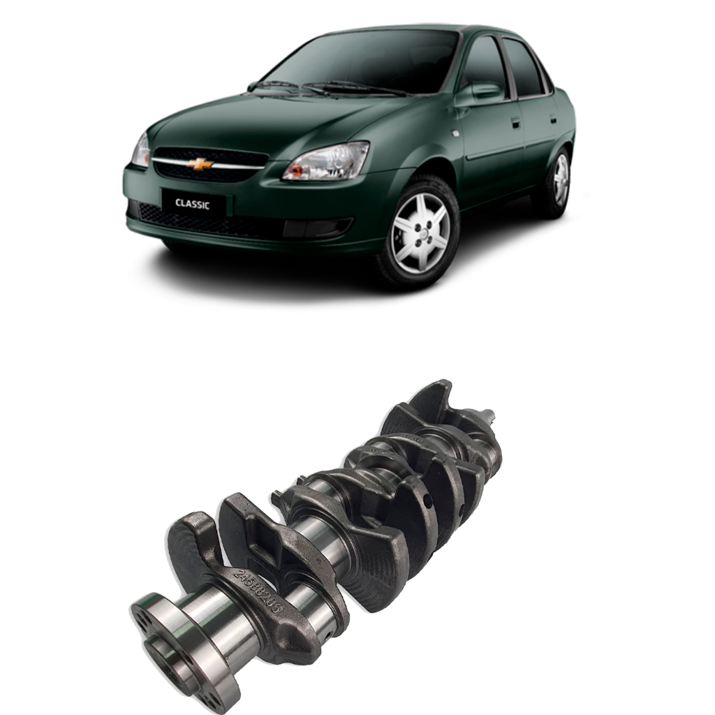 Eixo Virabrequim Corsa Sedan Ger.2 1.0 Gasolina Flex Gm