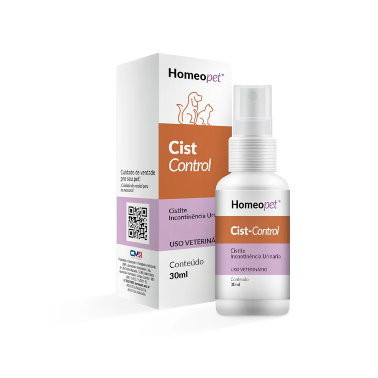 Cist Control Homeopatia Homeo Pet Real H - 30 mL
