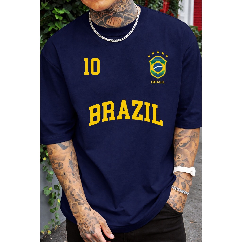 Camiseta Masculina 100% Algodão Brasil Fio 30.1 Varias Cores Envio Imediato Oferta