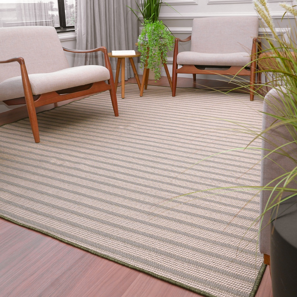 Tapete Sisal Atrium Elegante Moderno Refinado Mesclado Autêntico em Oferta na Shopee