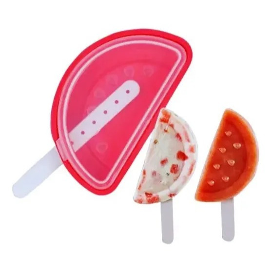 Forma Picolé Divertido Melancia Recheio Paleta Mexicana 2und