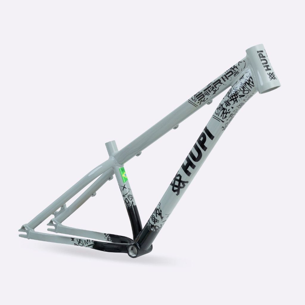 Quadro Hupi Strip Cinza/Preto Lançamento 2026 + Brinde Patinho