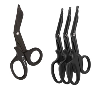 Kit 2 a 10 Tesoura Ponta Romba Grande EDC Aph Tático Primeiros Socorros em Oferta na Shopee