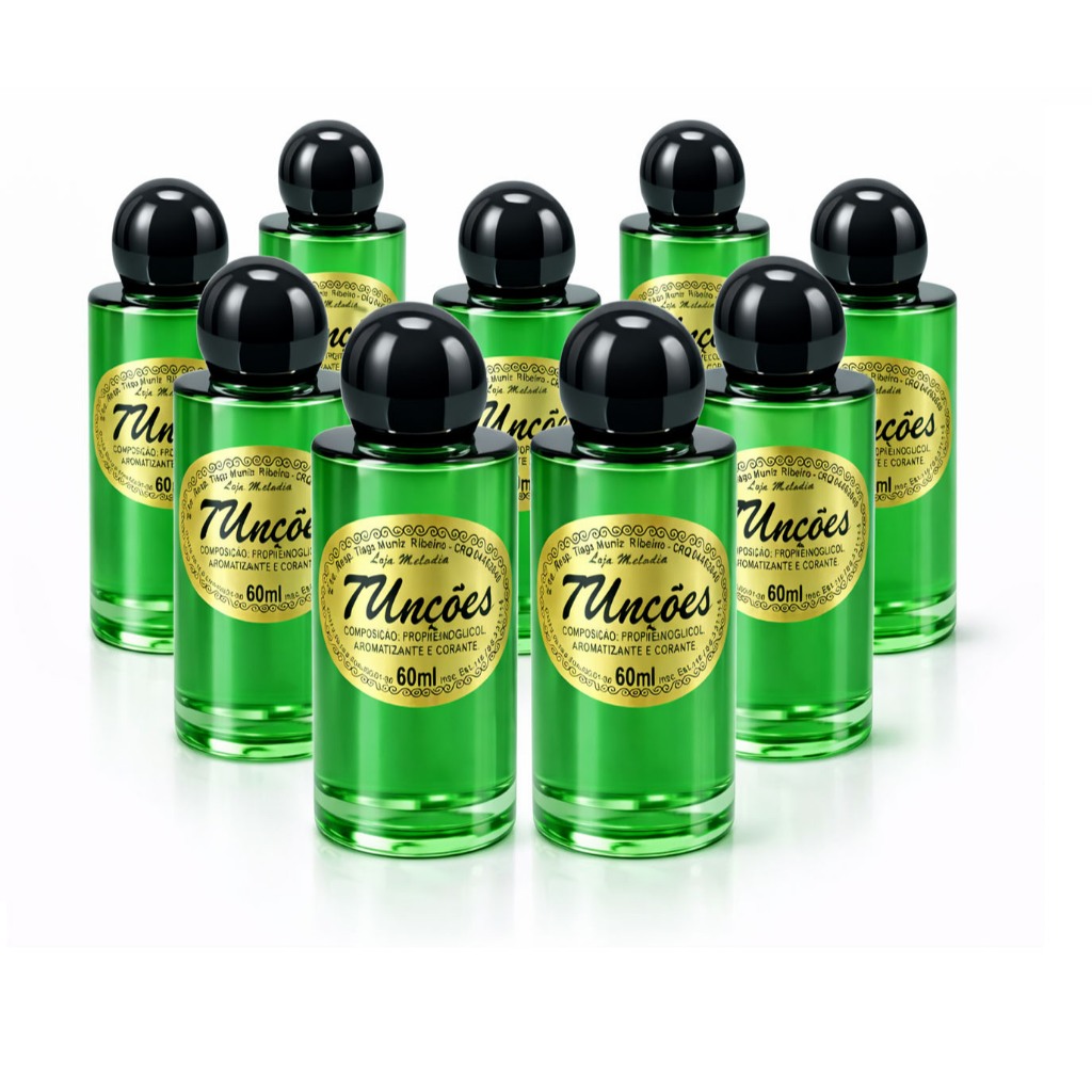10 Óleo Para Unção 7 unção  60 Ml Essencia Original