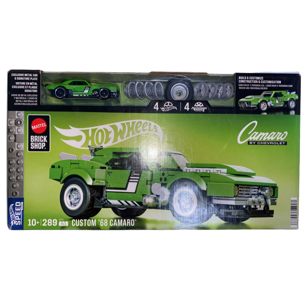 Hot Wheels Brick Shop Speed 68 Custom Camaro 289