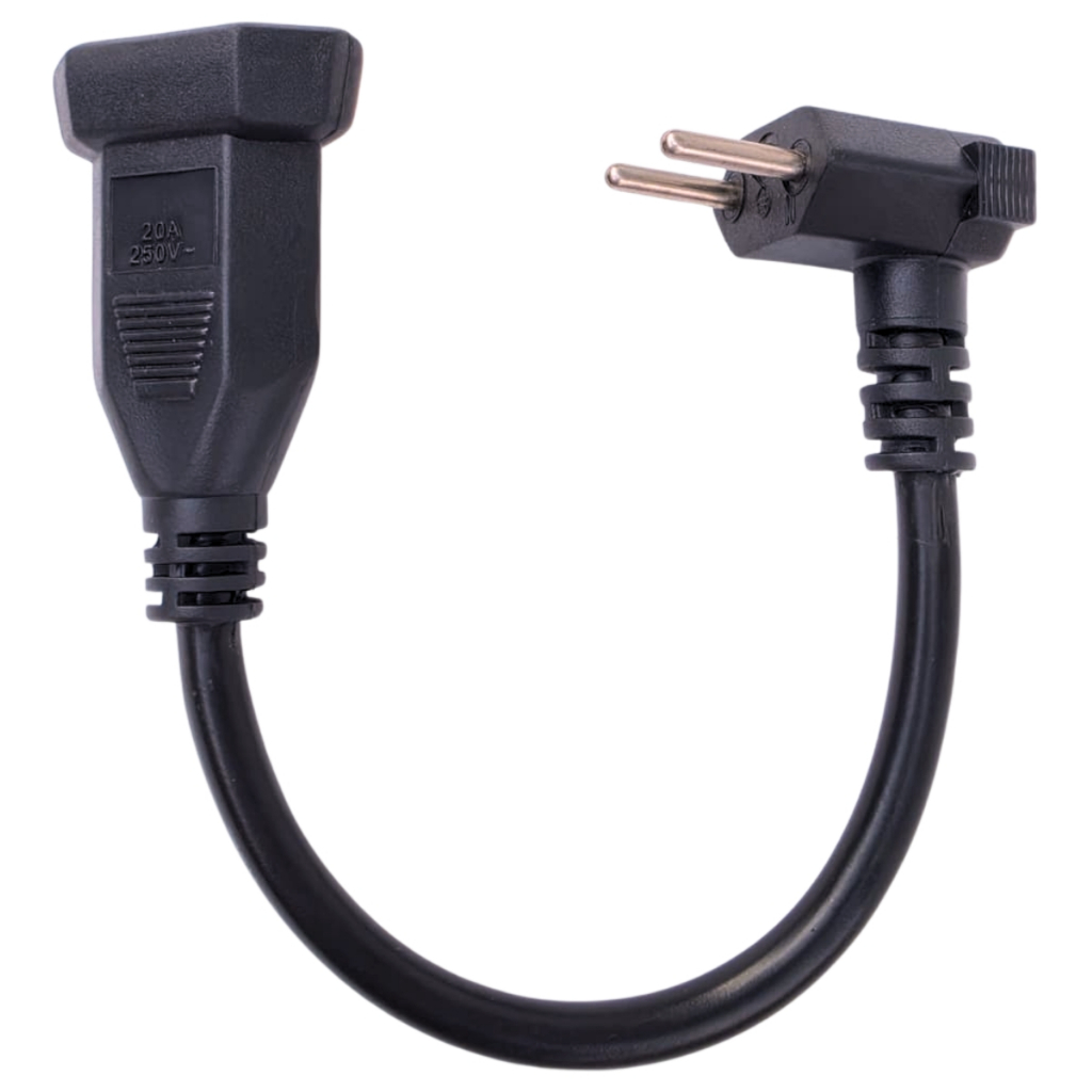 adaptador 20a 3 pinos para 10a 2 pinos em Oferta na Shopee