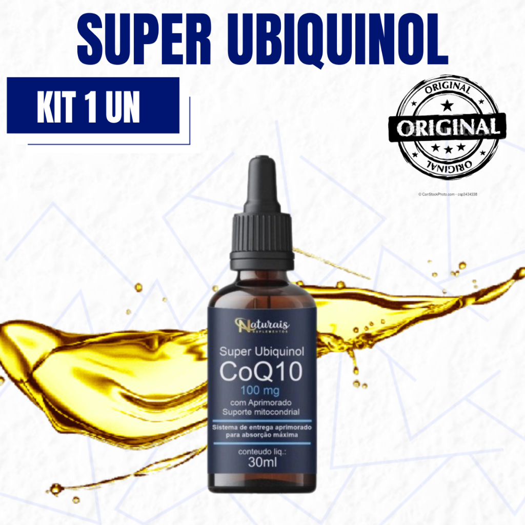 SUPER UBIQUINOL - Suplemento Alimentar - 30ml - Mega Promoção
