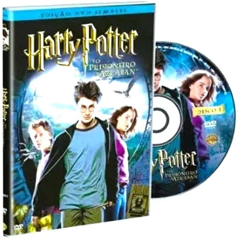 DVD HARRY POTTER E O PRISIONEIRO DE AZKABAN - USADO COM MARCA