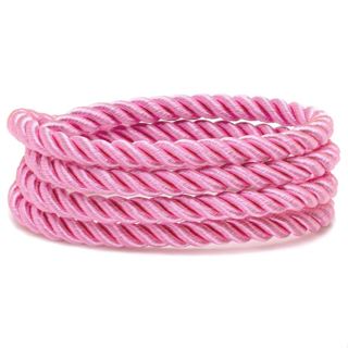 Cordão São Francisco Trançado 5mm 10m - Artesanato / Decoração - Cor 05 Rosa em Oferta na Shopee