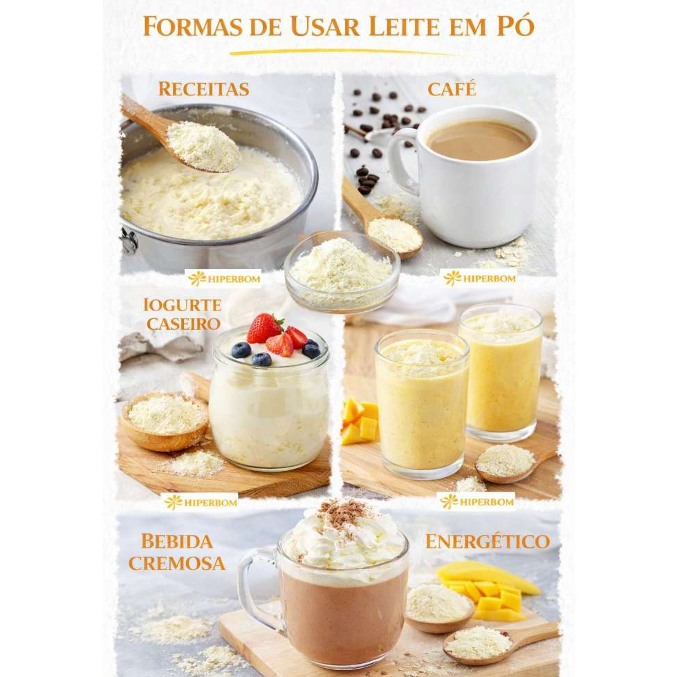 Leite em Pó Puro Premium Cremoso