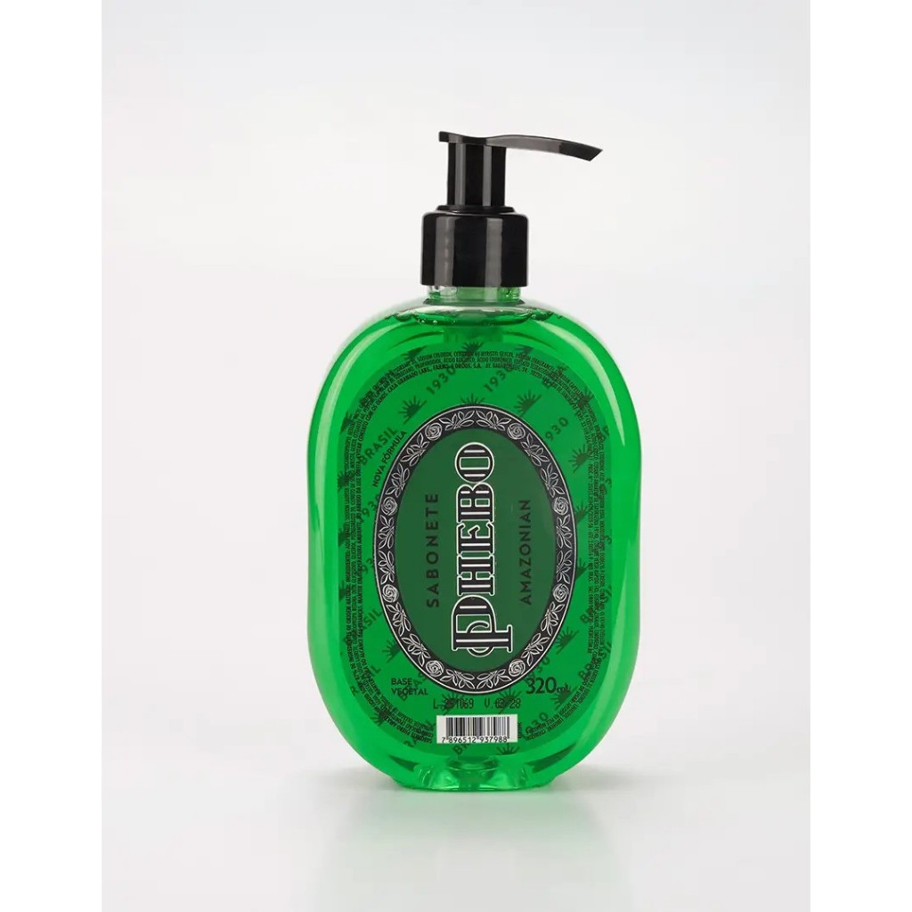 Sabonete Líquido de Glicerina Phebo Amazonian 320ml