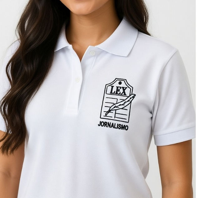 Camiseta  Jornalismo Feminina Universitária Uniforme Profissão