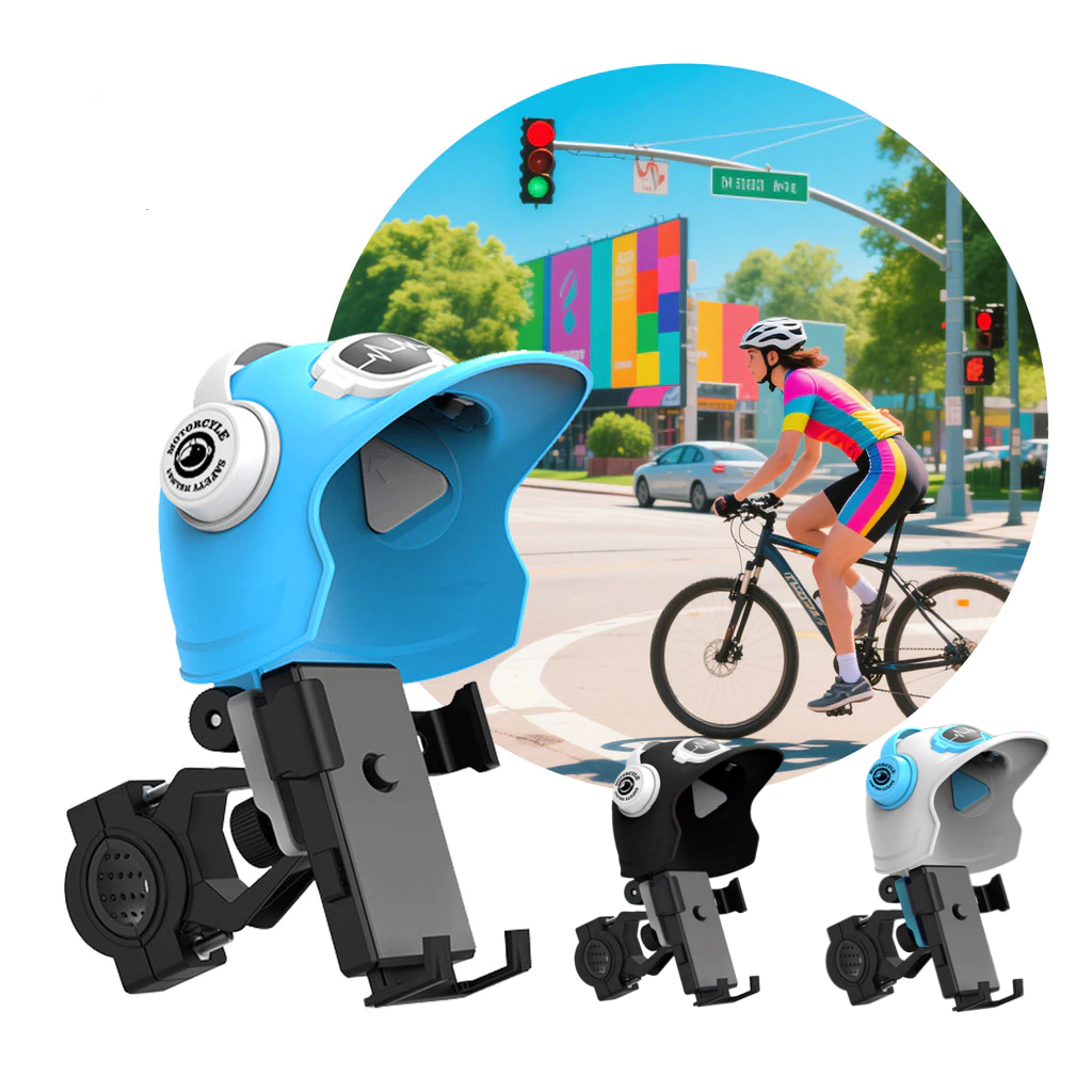 Suporte Para Telefone Celular De Moto Com Capacete Pequeno E Navegação Elétrica De Motocicleta Bicicleta Impermeável
