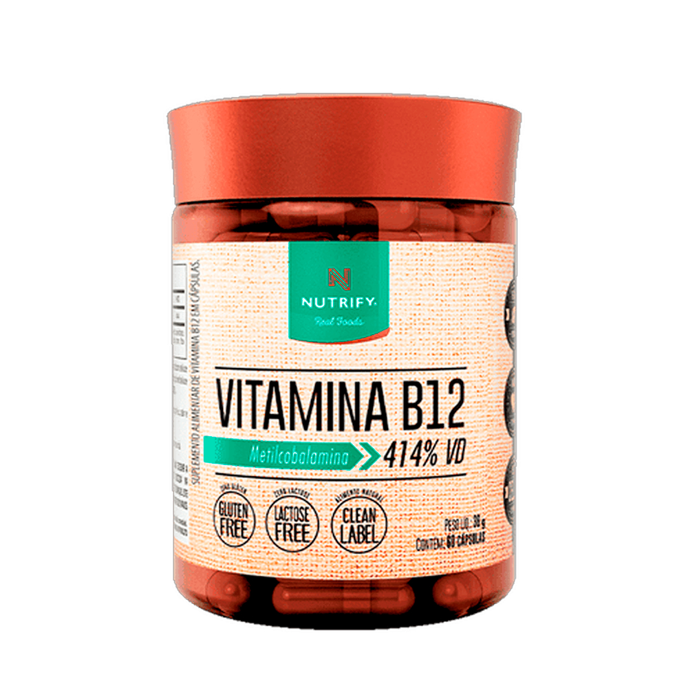 Nutrify Vitamina B12 120 Cápsulas