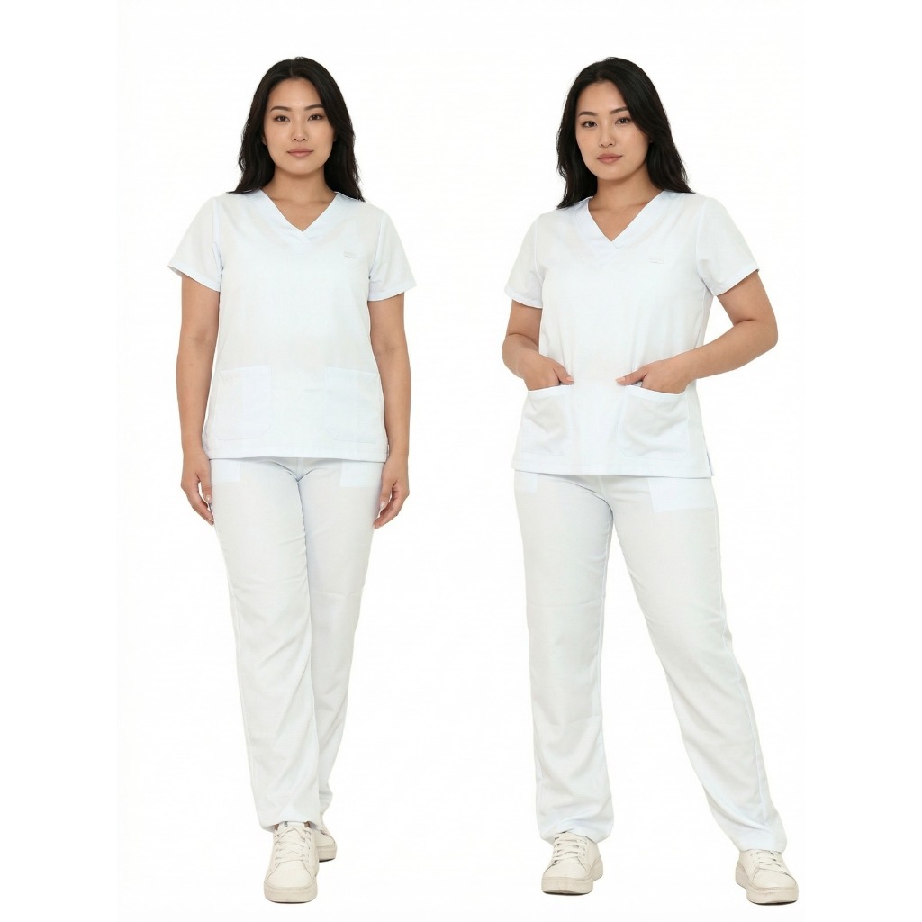 Pijama Scrub Hospitalar Cirúrgico Gabardine - Uniforme Profissional 10