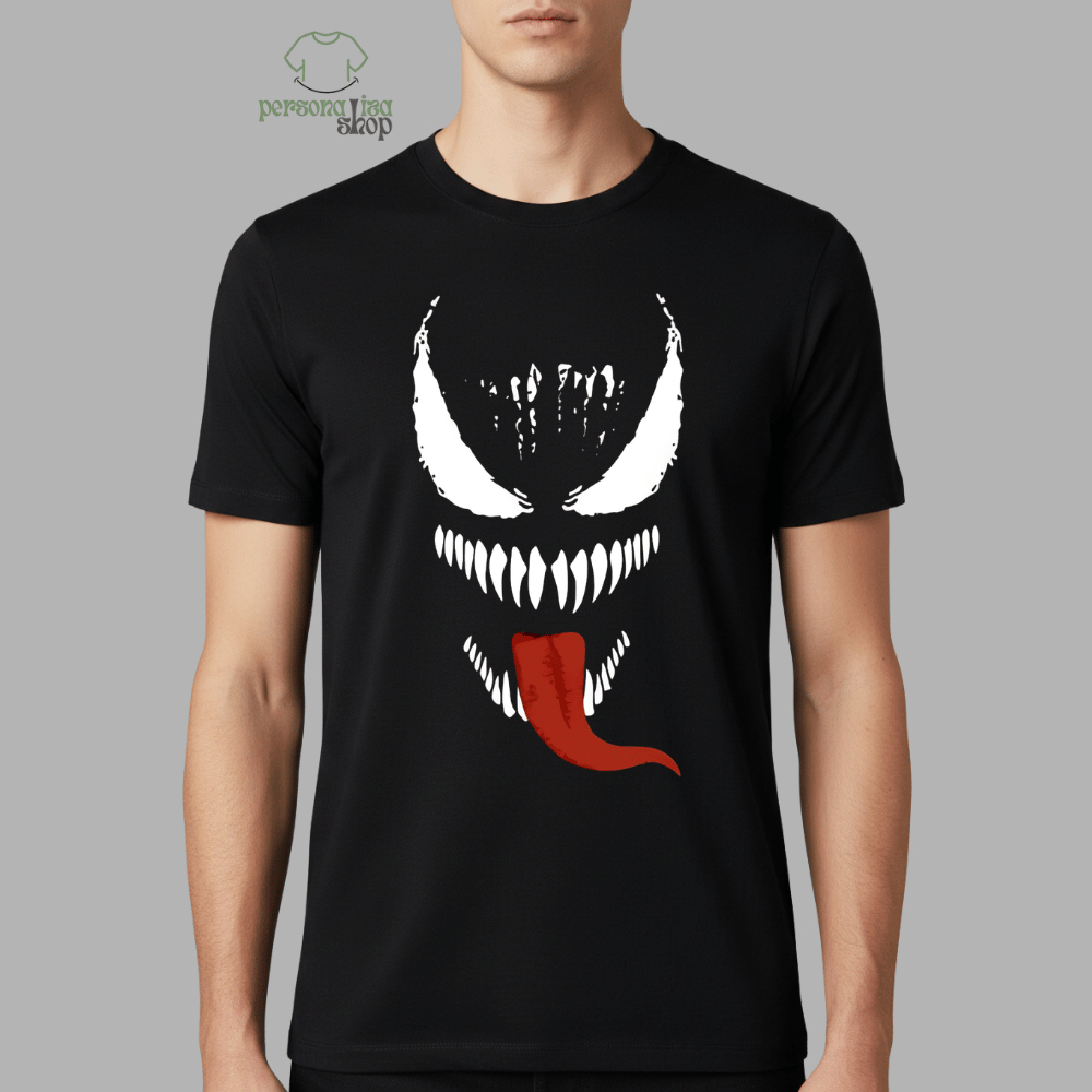 Camisa Masculina Camisa Venom Blusa Homem Tshirt Algodao Personagem Filme Presente