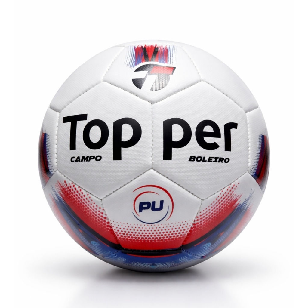 Bola de Futebol Campo Topper Boleiro PU – Alta Durabilidade e Performance