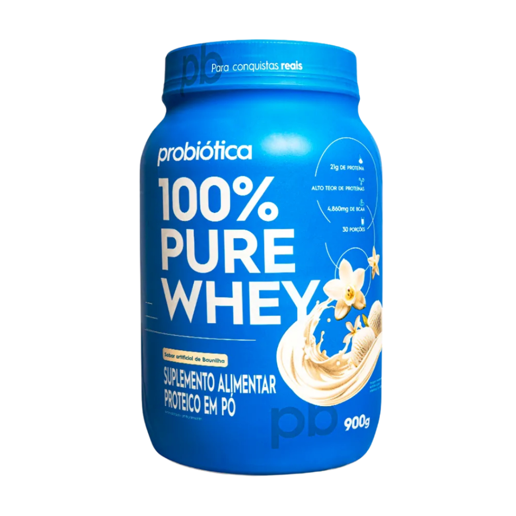 Whey Protein 100% Pure Whey - 900g - Probiótica