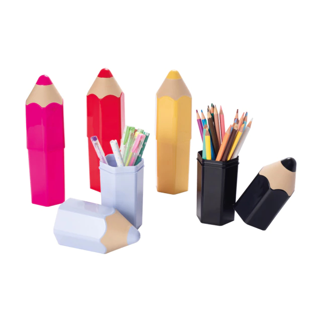 Organizador de Mesa Lápis 3D Lúdico Plasútil – Porta Lápis e Objetos