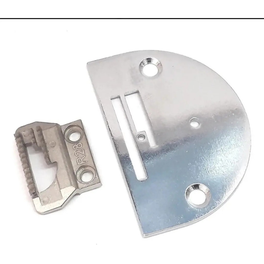 Chapa De Agulha E Dente Para Máquina De Costura Elgin Leonam