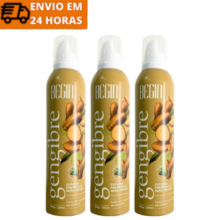 Espuma Sabor Gengibre Begin 3 Unidades