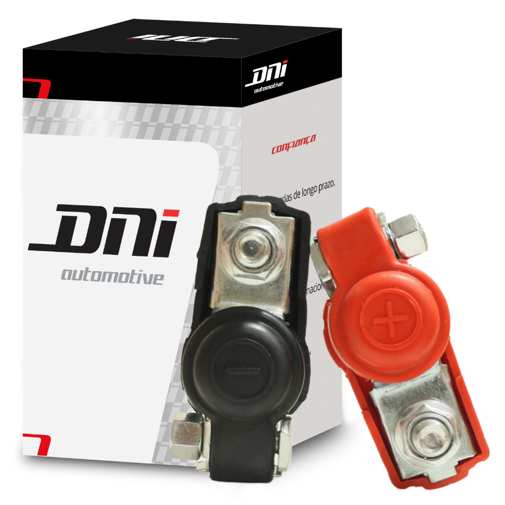 Terminal de Bateria Automotiva com Isolador - DNI 7573