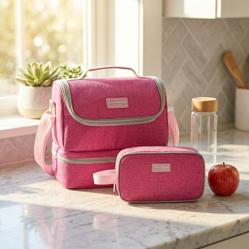 Kit Fitness - melhor custo benefício Escola e Passeio| Bolsa termica + Necessair