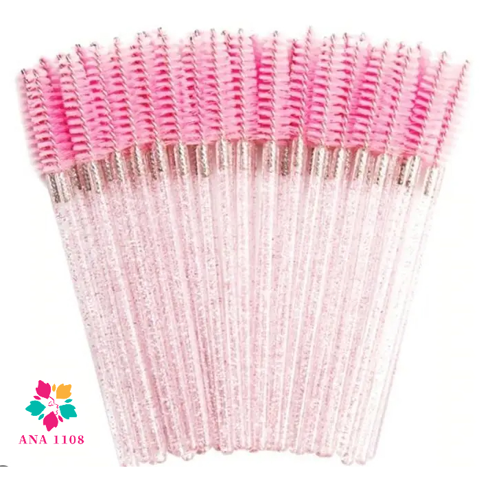 ANA1108 KIT escovinhas com glitter Extensão de Cílios e sobrancelha · foto 2