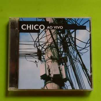 cd CHICO BUARQUE - chico ao vivo (duplo, 1999)