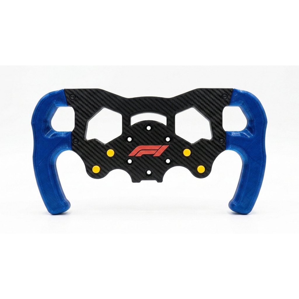 Design Agressivo Minimalista: Mod Volante F1 Compativel Logitech G29 G920 Estilo Carbono