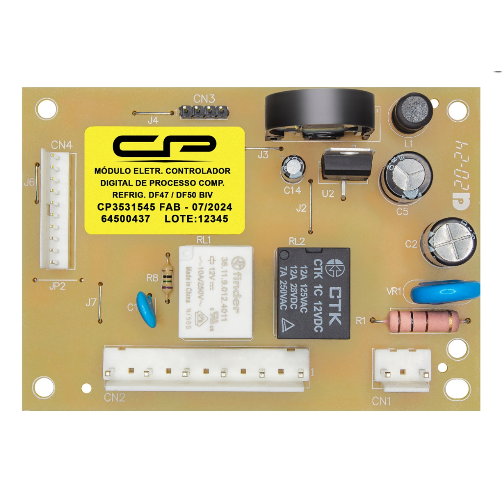 Modulo Eletr Cp3531545/a99270501 Comp Refrig Df47/Df50 Biv