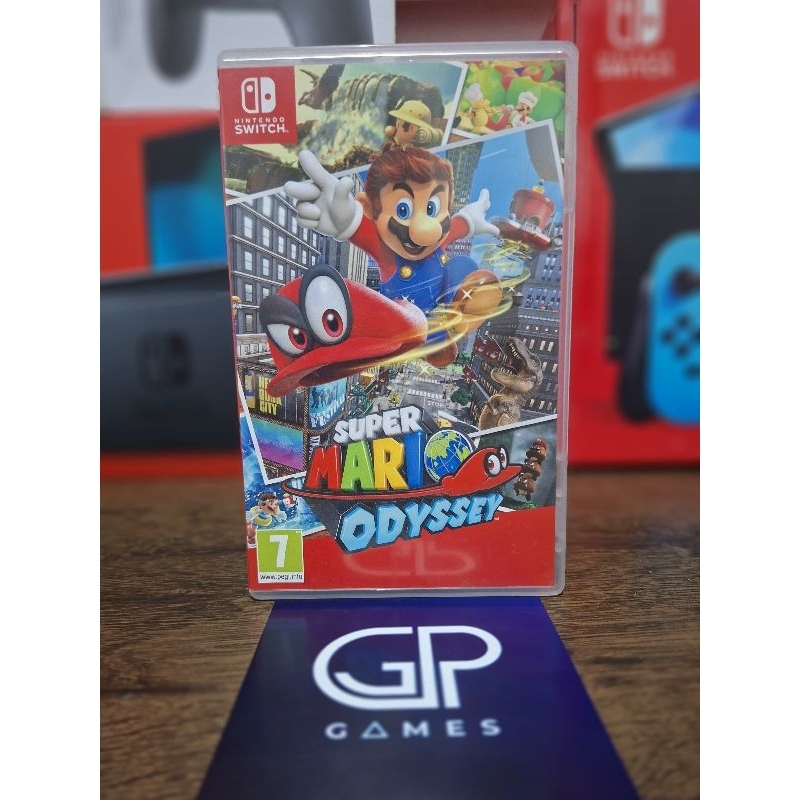 Super Mario Odyssey Midia Física Semi — R$ 265,00 em Shopee