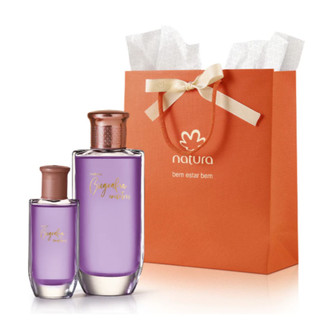 Presente Natura Biografia Encontros Feminino Kit Colônia 100ml + Colônia 25ml + Sacola Exclusiva Original