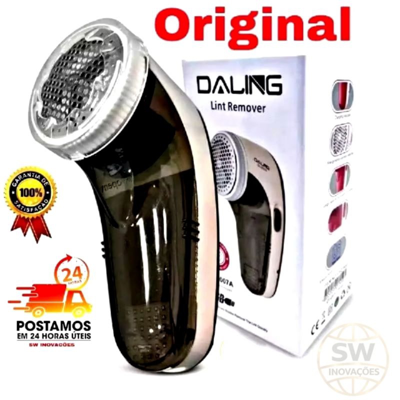 Removedor de Pelos Papa Bolinhas Elétrico Recarregável Bivolt