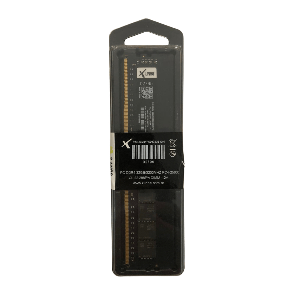 Memória RAM XLinne 32GB DDR4 2666MHz Para PC