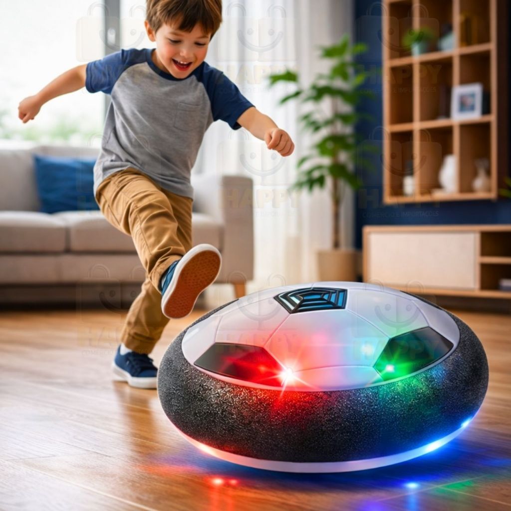 Bola de Futebol Flutuante Hover Ball Elétrica com LED Piscante Brinquedo Infantil para Crianças em Oferta na Shopee