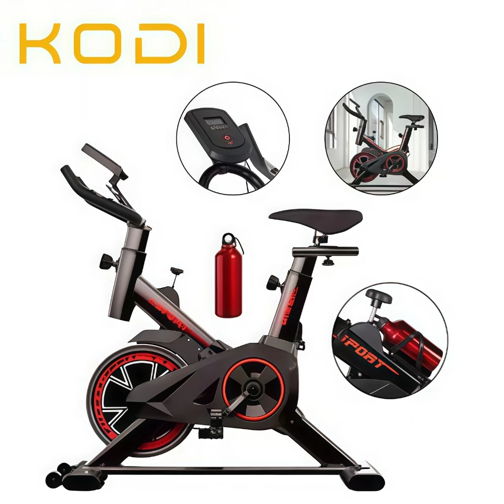 Bicicleta Bike Ergometrica Spinning Academia Fitness Profissional Spinning Roda 100kg-120kg-V3 — imagem 1