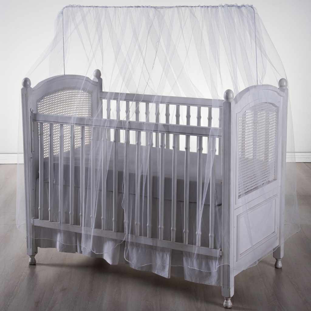 Mosquiteiro De Tule Para Berço Americano Mini Berço E Carrinho De Bebê Leve Respirável Proteção Contra Insetos Enxoval
