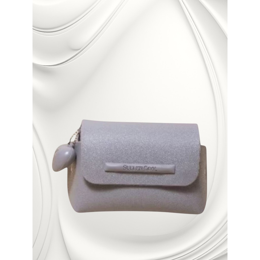 Bolsinha Feminina Pequena Suellen com Coração – Clutch, Necessaire Porta Maquiagem