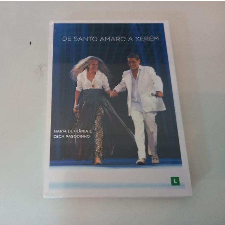 Dvd - Maria Bethânia E Zeca Pagodinho - De Santo Amaro A Xerém  lacrado