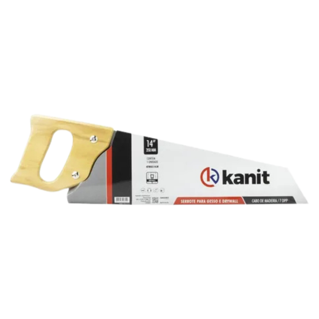Serrote Para Gesso E Drywall Kanit 14 Polegadas
