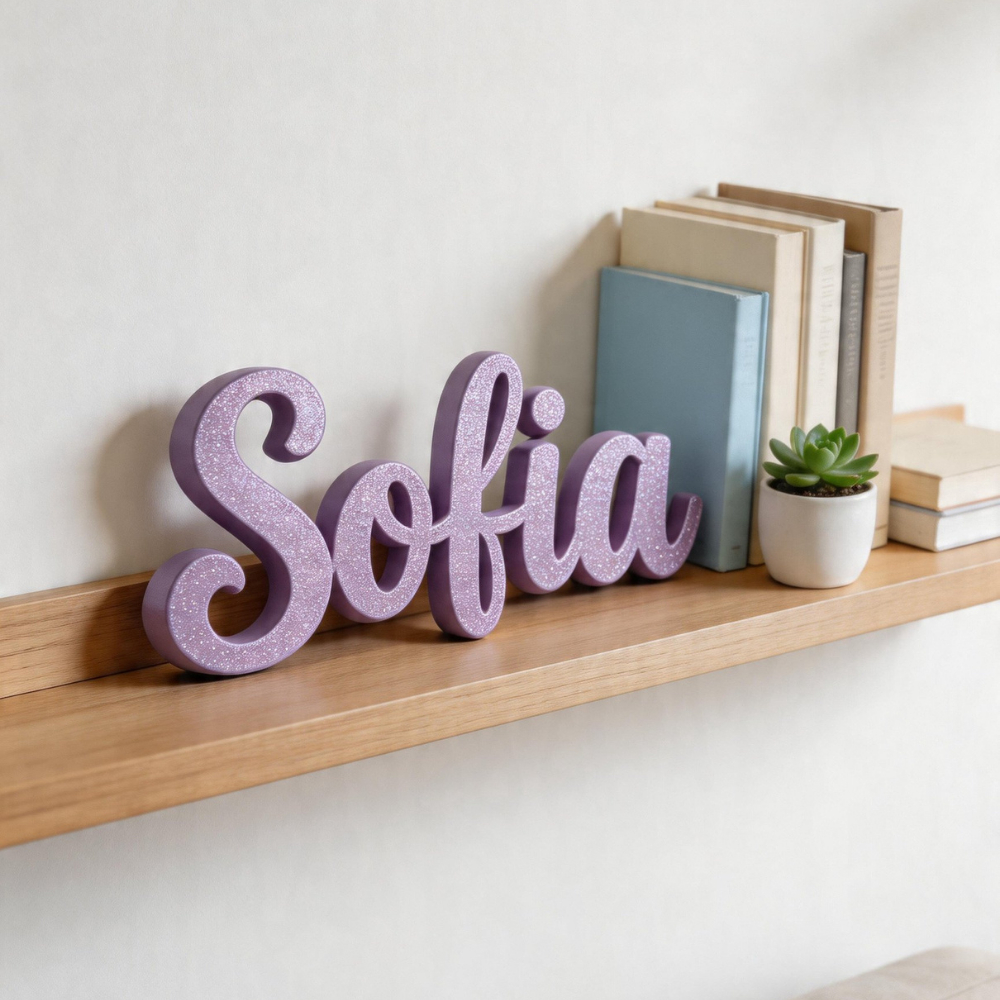 Detalhes do Nomes em 3D