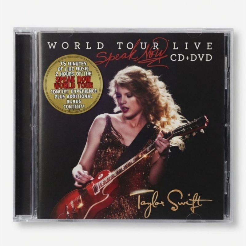 CD + DVD Taylor Swift - Speak Now World Tour Live (Lacrado)