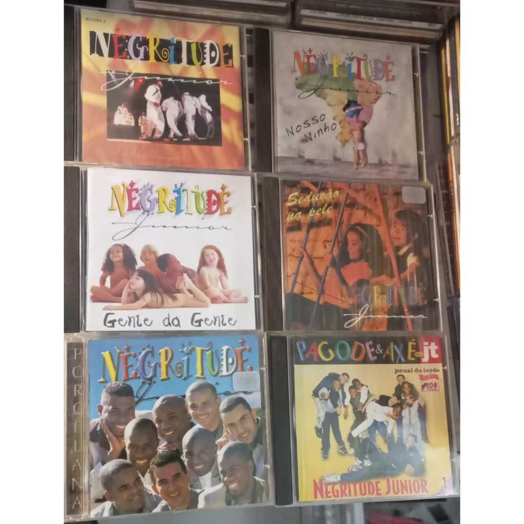 Cds Negritude junior Deixa acontecer gente da gente porcelana sedução nba pele nosso ninho Pagode e Axé